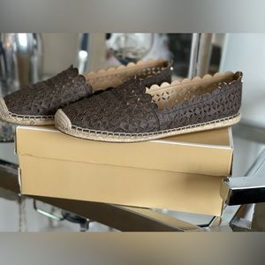 Brown Espadrille Flats